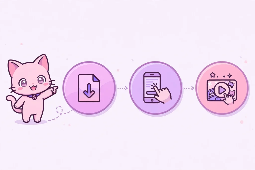 Kucing APK – instalasi di PC